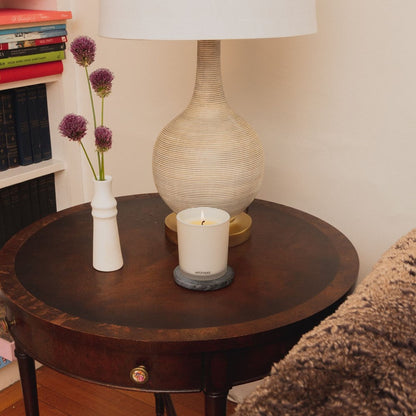 Santal Rock Rose Classic Candle - PoshaBella