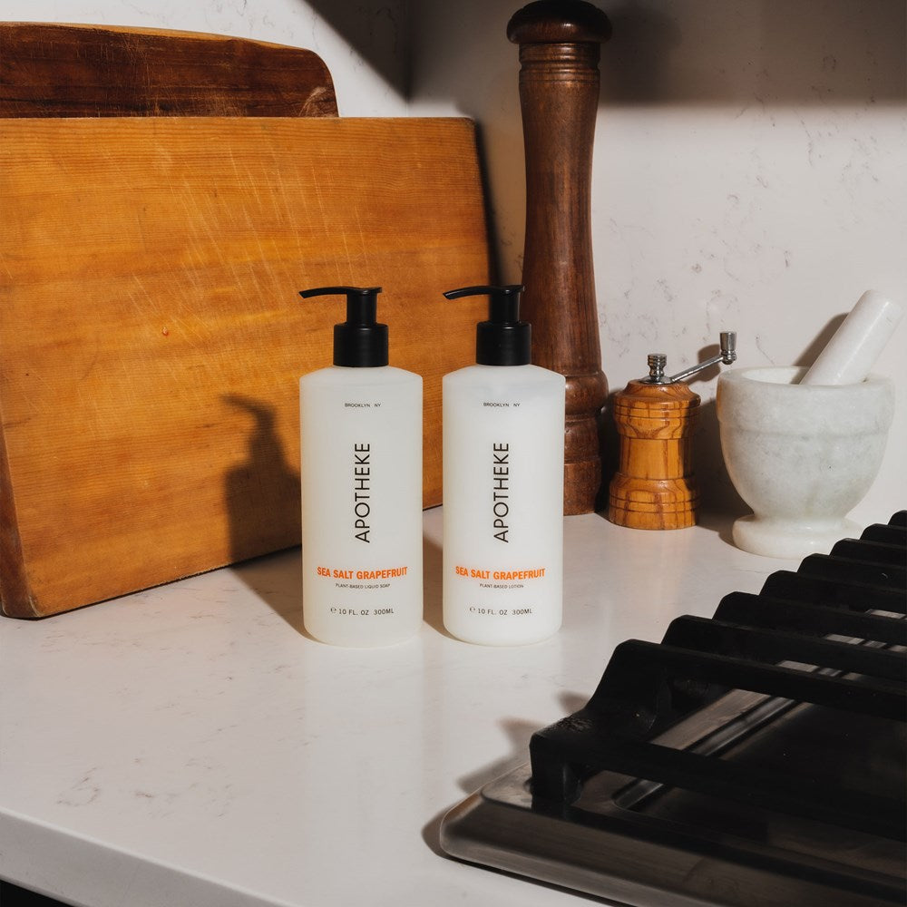 Sea Salt Grapefruit Liquid Soap - PoshaBella