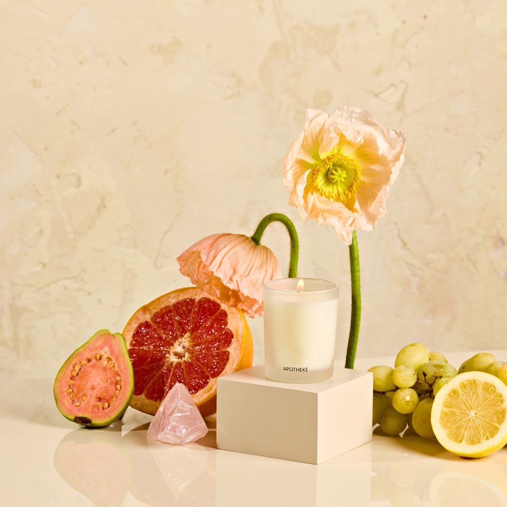 Sea Salt Grapefruit Votive Candle - PoshaBella