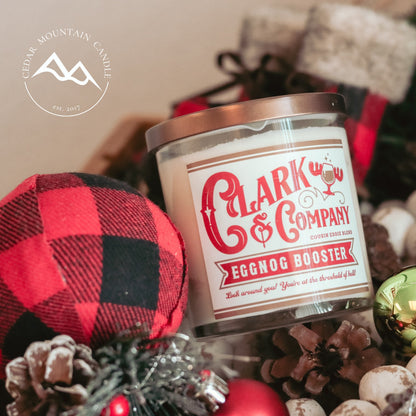 Griswold Clark & Company 9 oz Jar Soy Candle - Winter Scents - PoshaBella