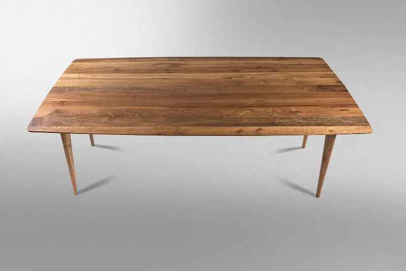 Edge Glued Hardwood Dining Table - Solid Kitchen Table