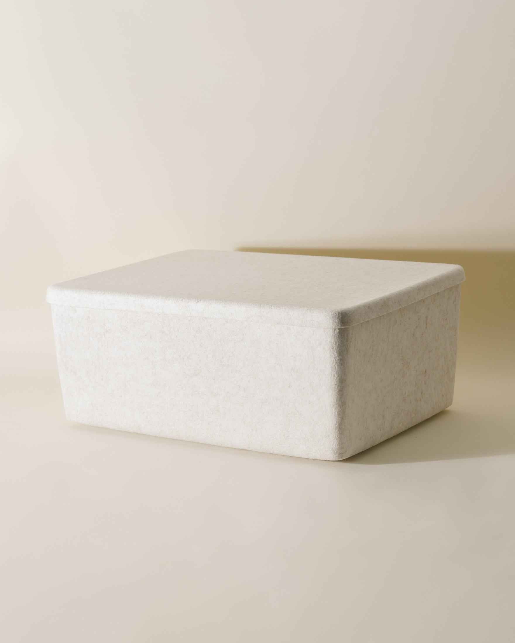 The Sculpted Bin - XL with Lid | Set of 3