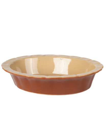 Vintage Oval Pie Dish Small