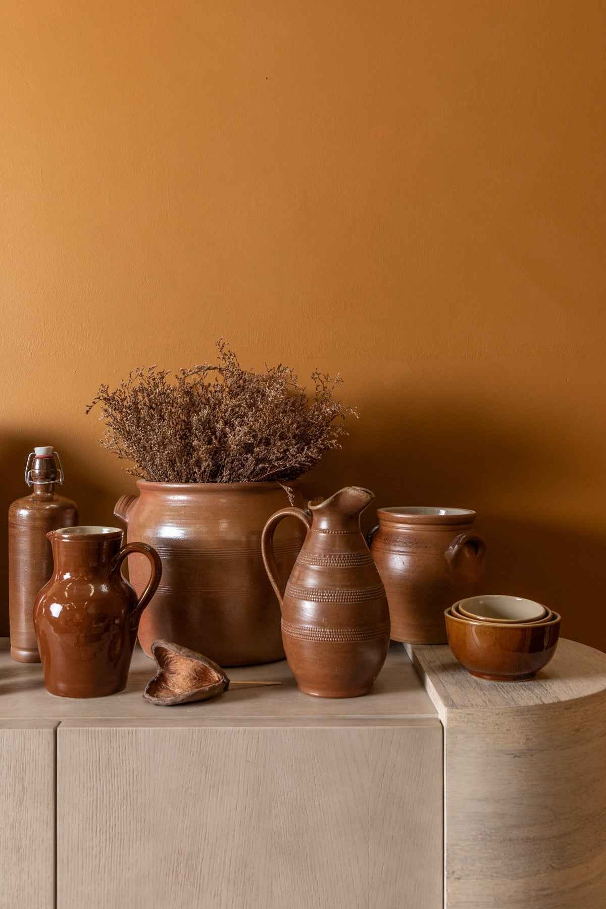 Vintage Brown Bowl
