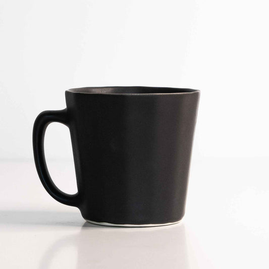 Monday Mug - Handmade Porcelain Coffee Cup