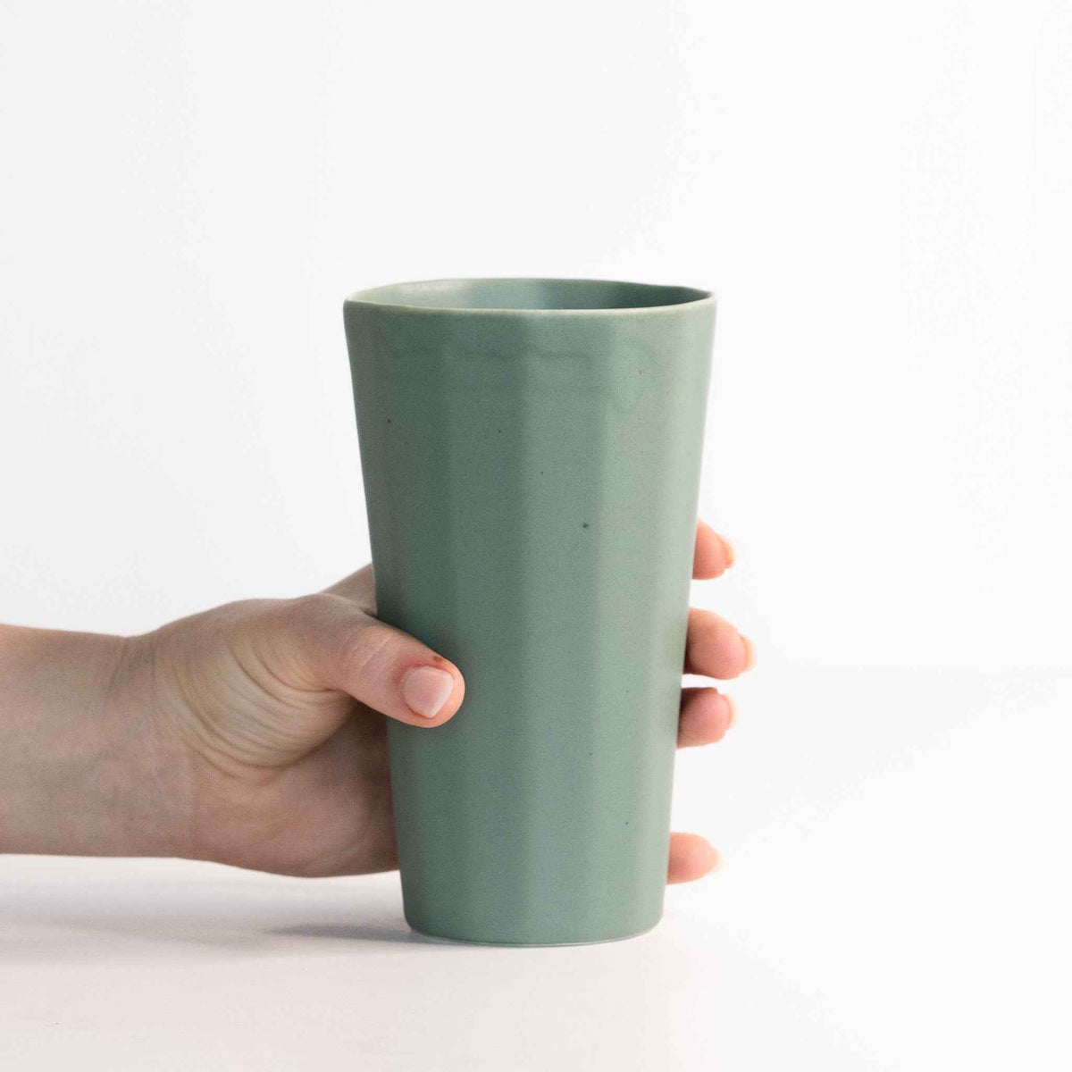 Handmade Porcelain Pint Cup