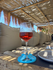 Wine Glass Slipper in Multicolors