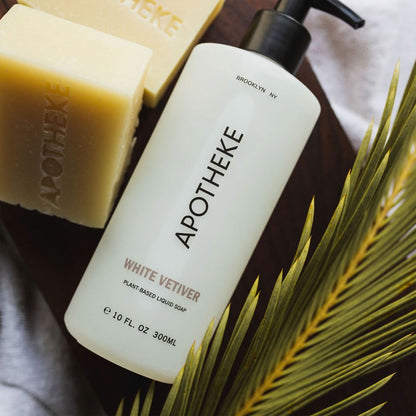 White Vetiver Liquid Soap - PoshaBella