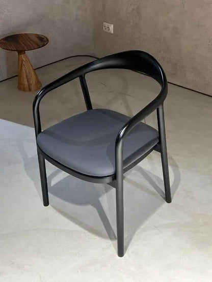 Luxury Solid Wood Chair Made Of Walnut C-2