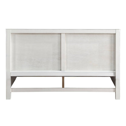Celerina - Queen Bed - Weathered White