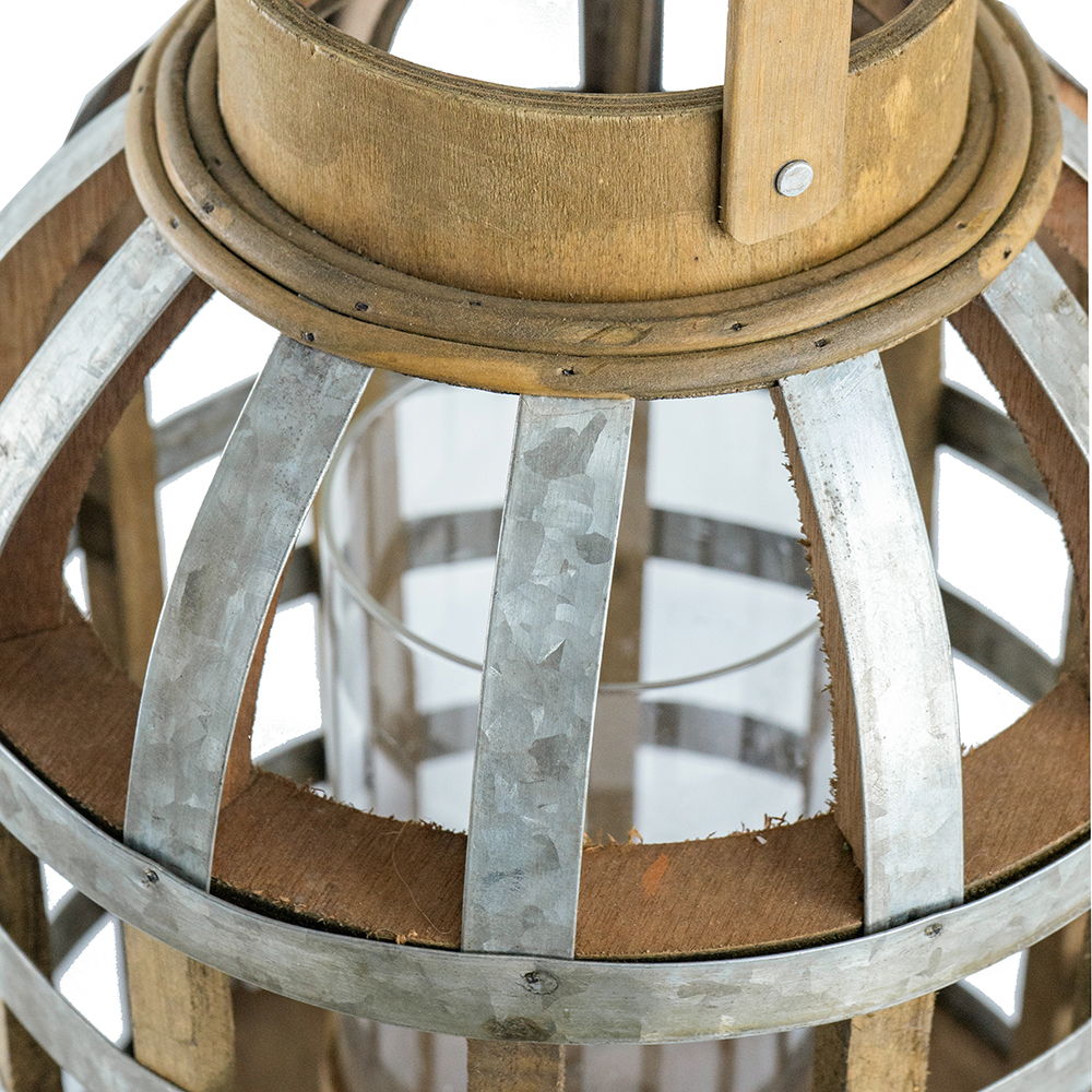 Decorative Lantern With Handle Wooden Lantern For Indoor Outdoor Home Garden Wedding