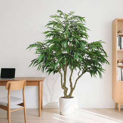 7FT Artificial Willow Tree Indoor Faux Greenery Plant