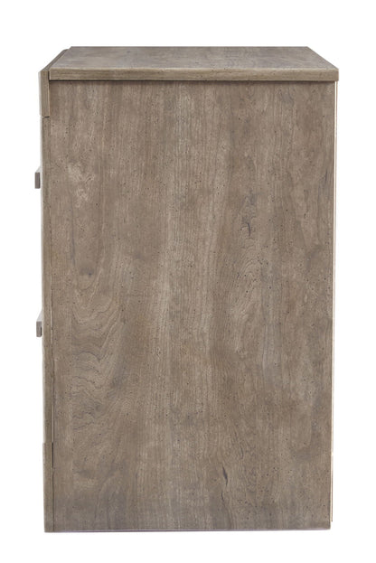 Culverbach - Two Drawer Night Stand - Gray