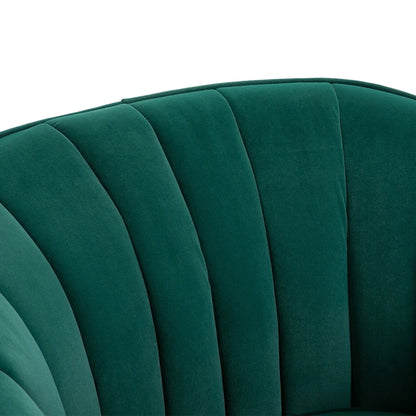 Accent Chair - Luxury Velvet Blue
