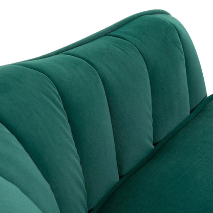 Accent Chair - Luxury Velvet Blue