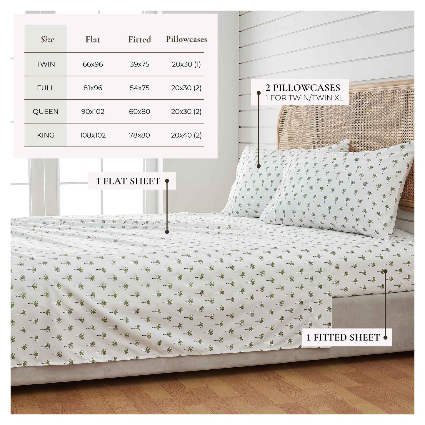 Coastal Printed Sheet Set - Newport Collection