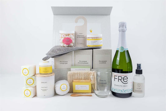 Congratulations Gift Basket – Natural Celebration Spa Gift Box