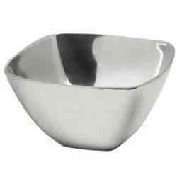 Aluminum Bowl - Square10 inch Decorative Bowl - PoshaBella