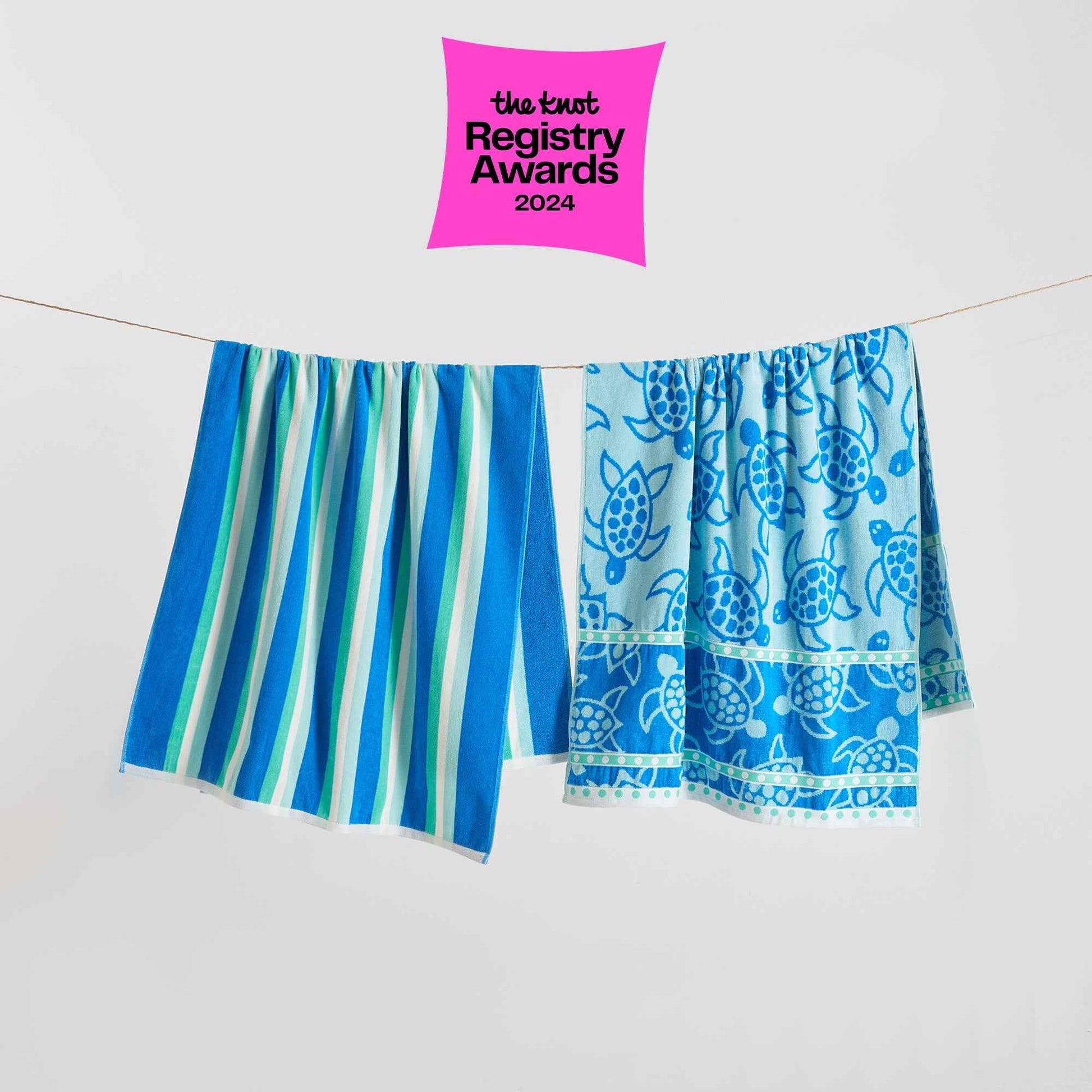 Cotton Velour Beach Towel - Maui Collection