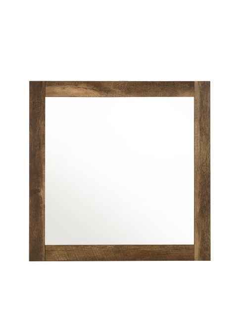 Morales - Mirror - Rustic Oak