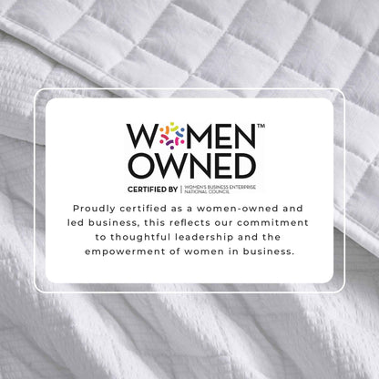 Box-Stitched Seersucker Quilt Set - Seersucker Collection