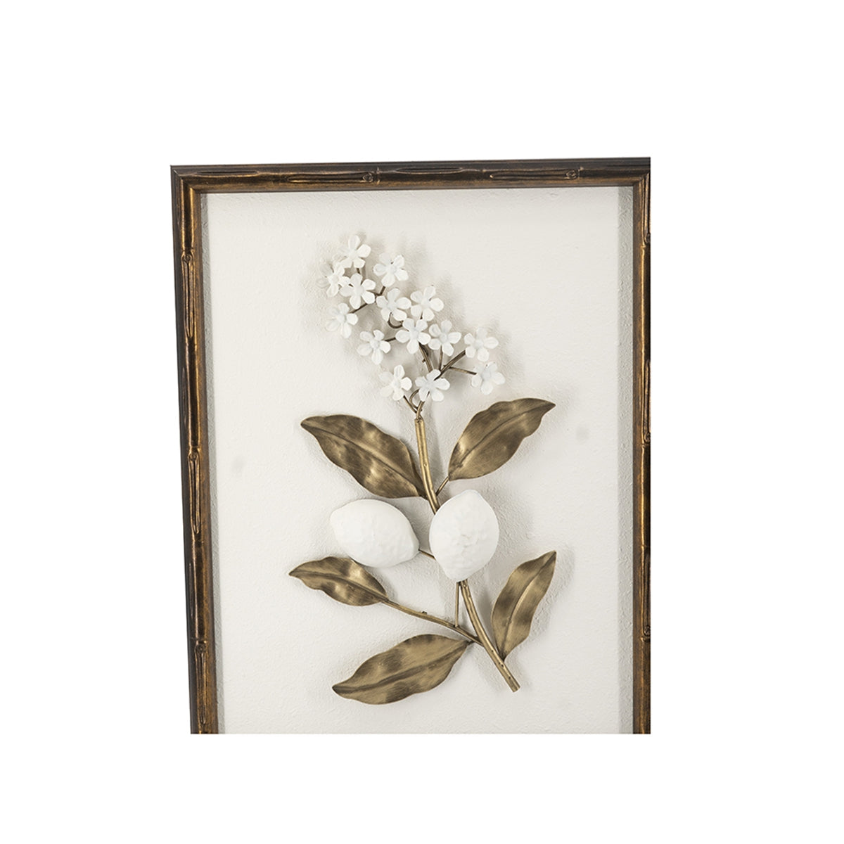 Set of 2 Distressed Brown Frame Decorative Accessories