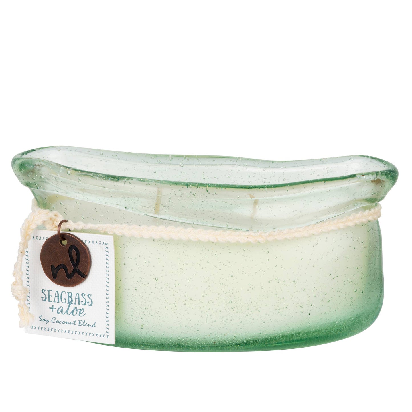 Windward Candle: Coconut Husk - PoshaBella