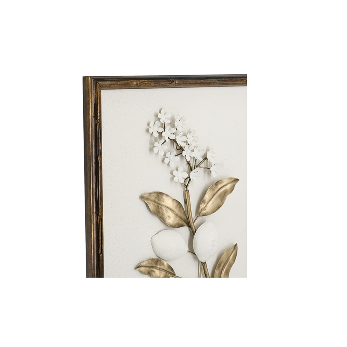Set of 2 Distressed Brown Frame Decorative Accessories