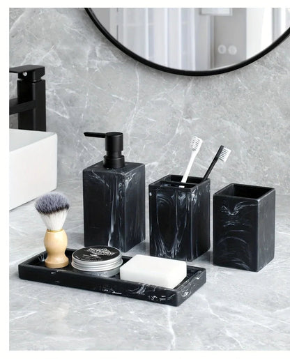 Bathroom Countertop - Marble Storage Set