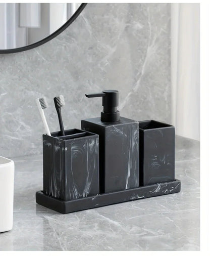 Bathroom Countertop - Marble Storage Set