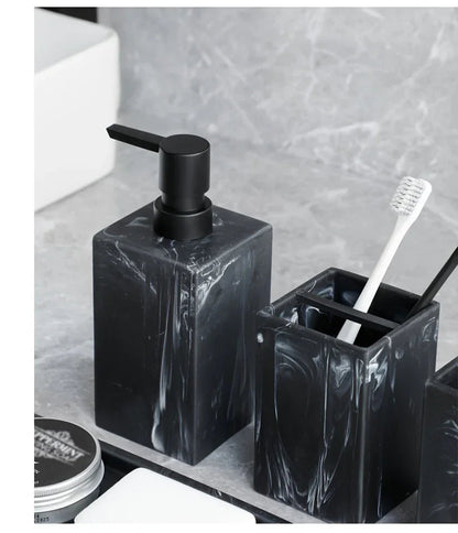 Bathroom Countertop - Marble Storage Set