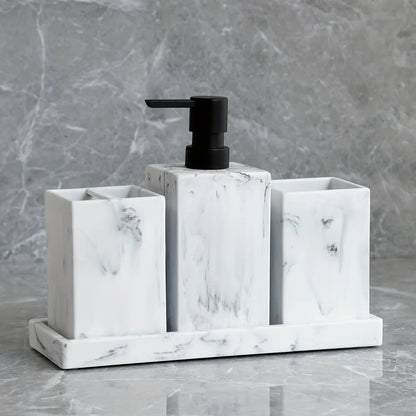 Bathroom Countertop - Marble Storage Set