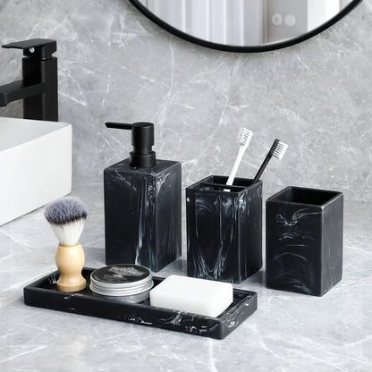 Bathroom Countertop - Marble Storage Set