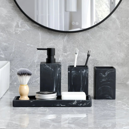 Bathroom Countertop - Marble Storage Set