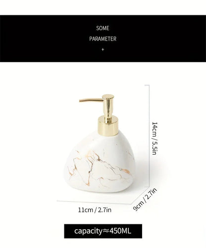 Bathroom Set - Luxury Ceramic 4-Piece