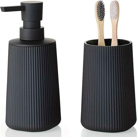 Bathroom Set - Modern Plastic 2pcs
