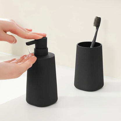 Bathroom Set - Modern Plastic 2pcs