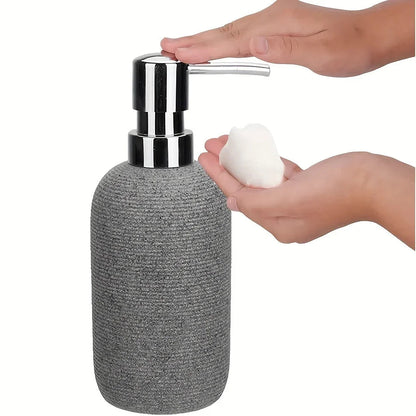 Bathroom Set - Natural Gray Stone 5pcs