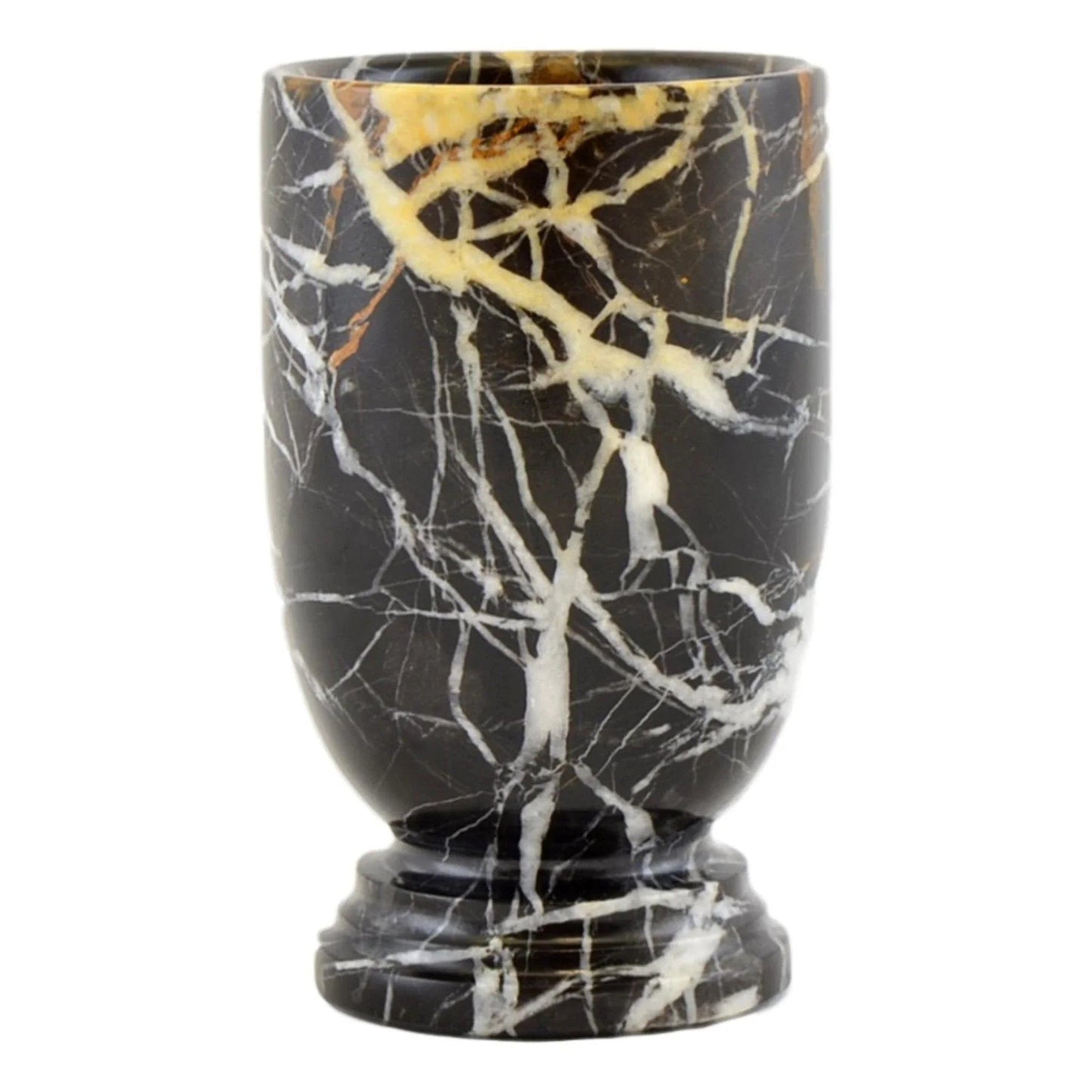 Bathroom Tumbler in Michelangelo Marble - PoshaBella