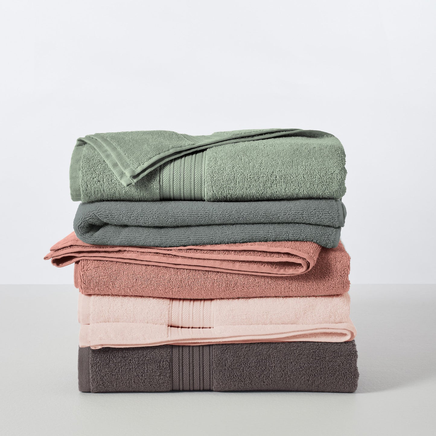 Cotton Terry Bath Towel Set - Cooper Collection