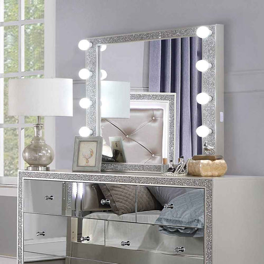 Sliverfluff - Mirror With Light - Mirrored & Champagne