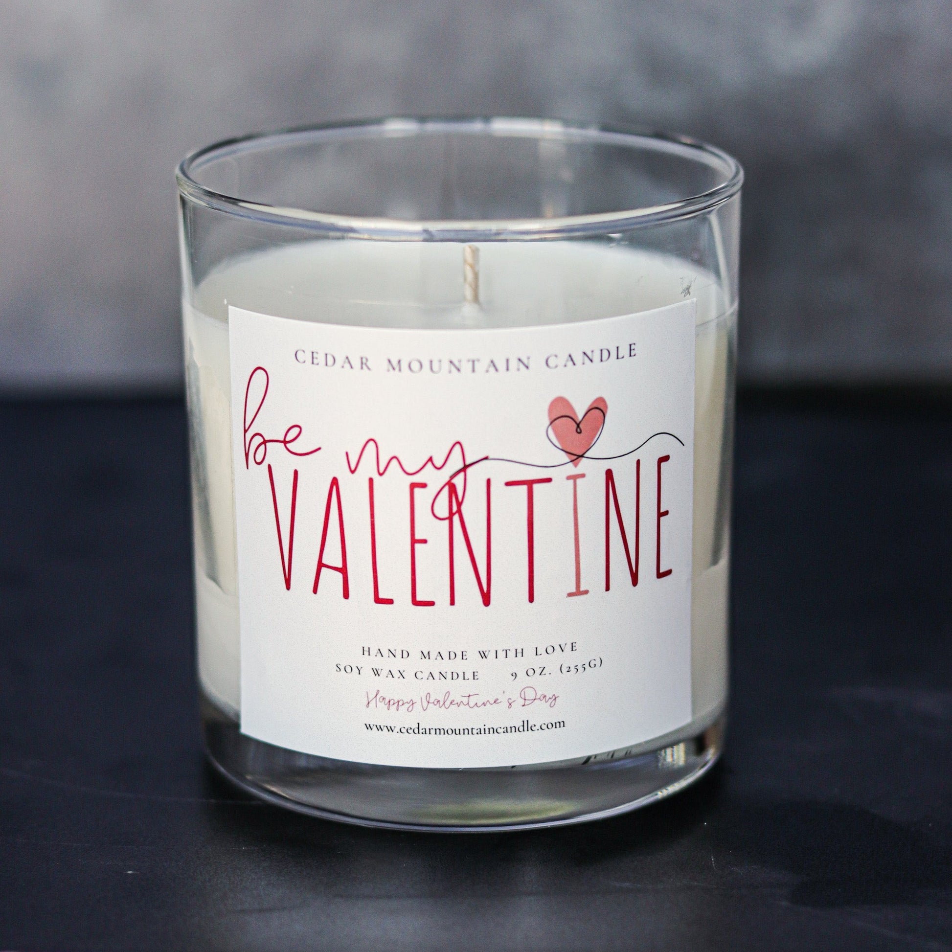 Be My Valentine - Valentine's Day Soy Candle - 9 oz Whiskey Glass Jar - Choose Your Scent - PoshaBella