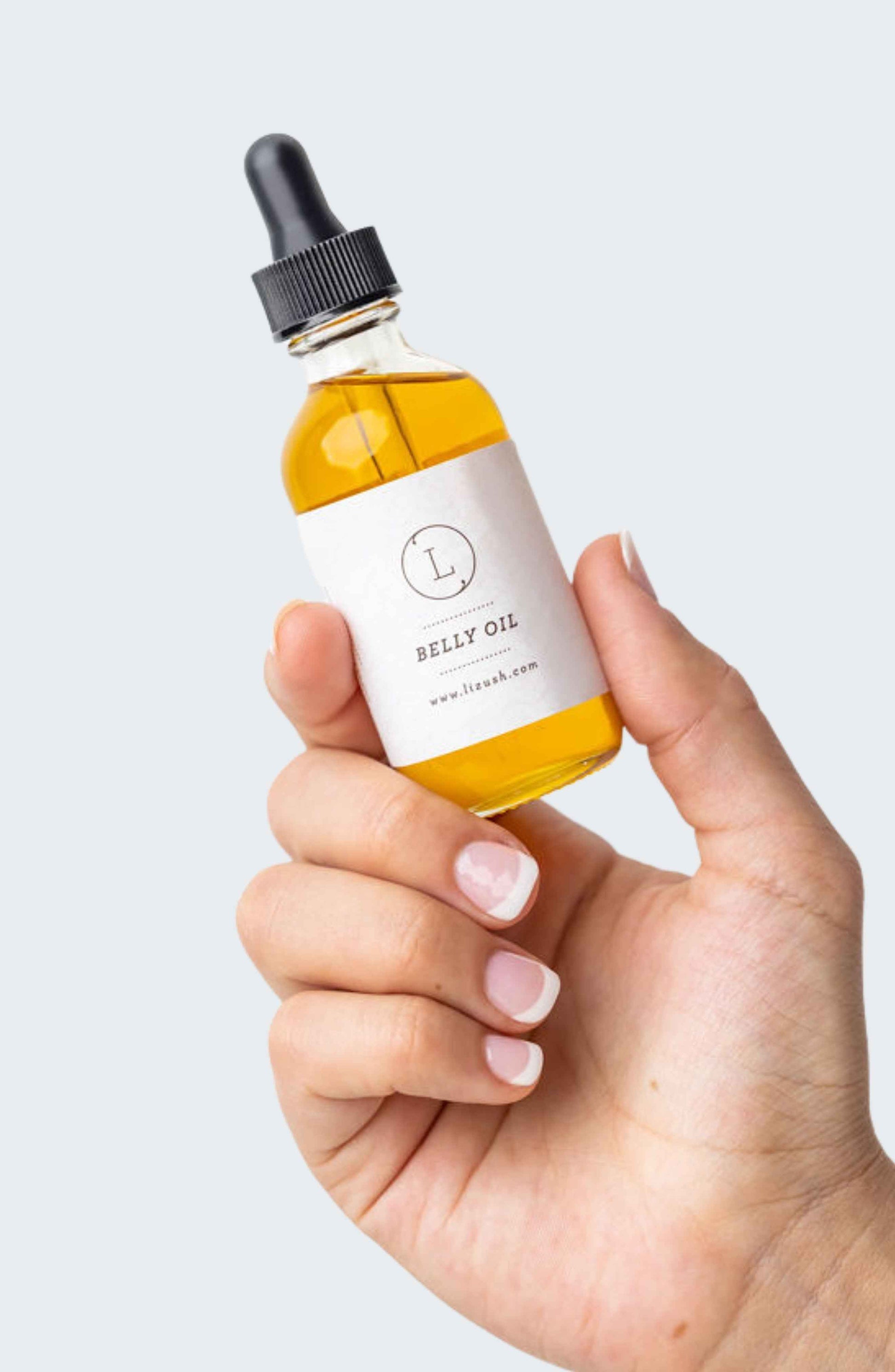 Natural Belly Oil for Pregnancy & Stretch Mark Care