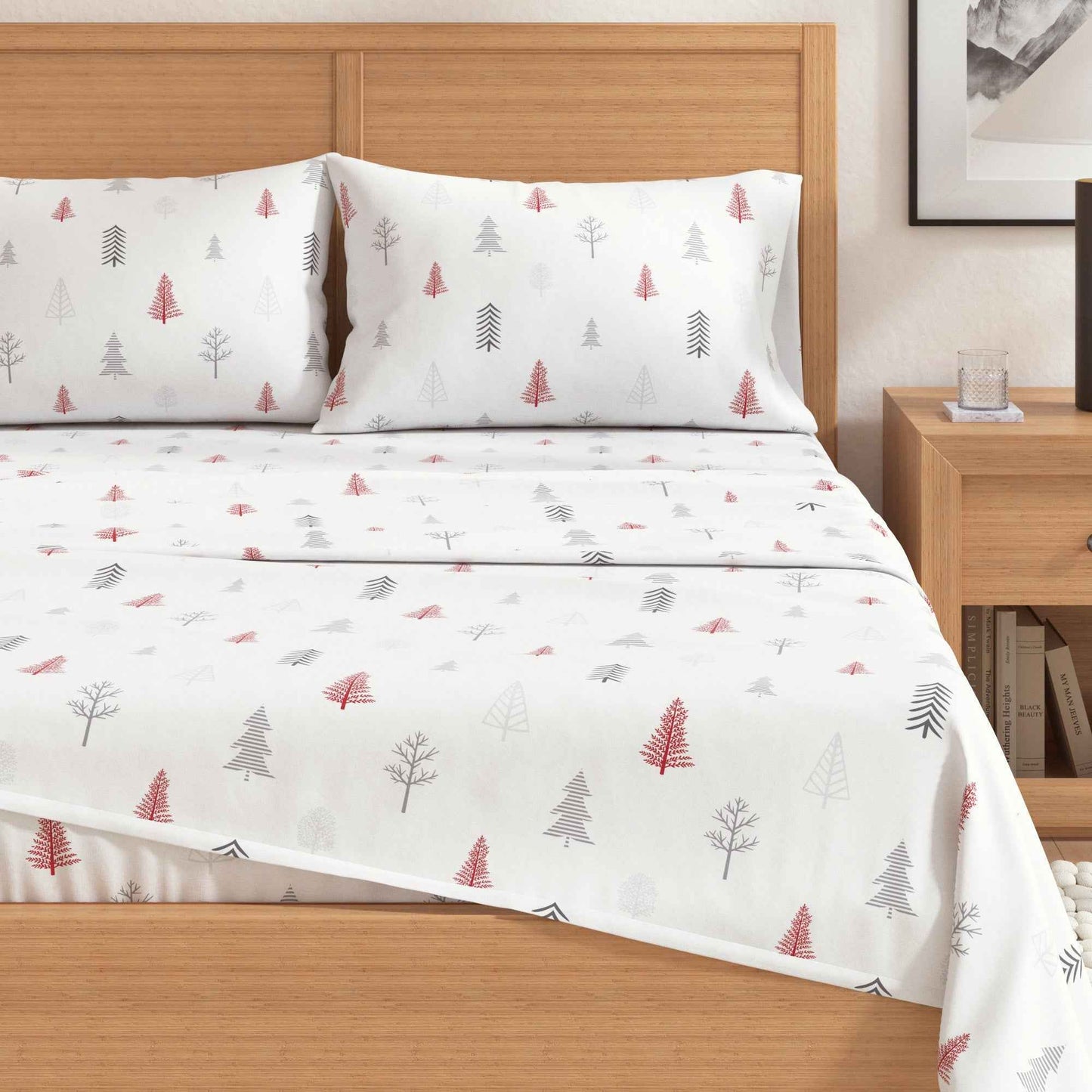 100% Turkish Cotton Flannel Sheet Sets - Boulder Collection