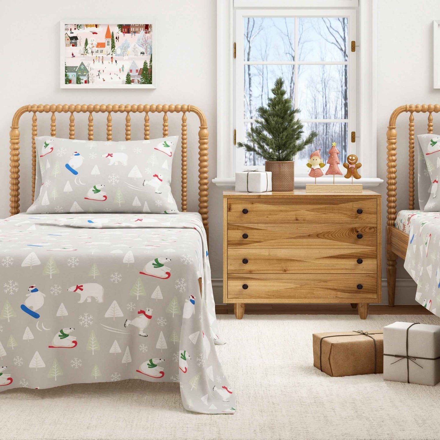4-Piece Turkish Cotton Flannel Sheet - Stratton Collection