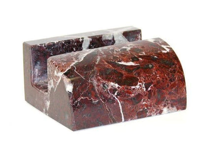 Business Card Stand of Rosa Lavonte Marble - PoshaBella