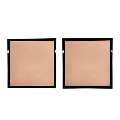 Grace Purple Agate Shadow Boxes Wall Art Set of 2 - Multicolor