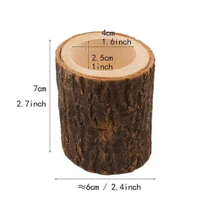 Candle Holder - Wooden Mini