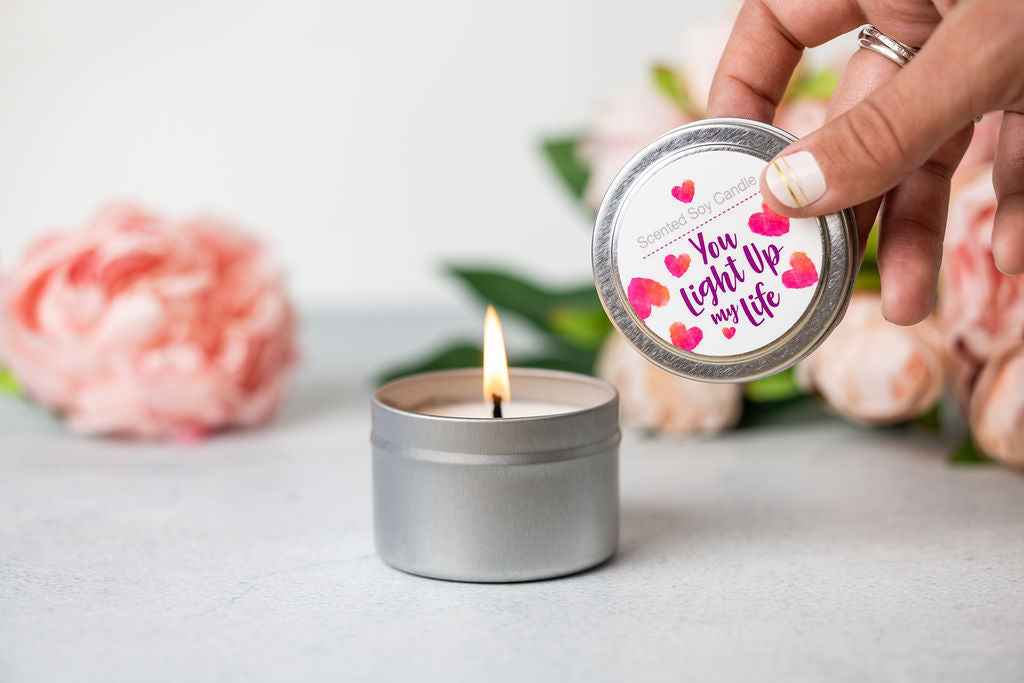 Bergamot & Lavender Soy Candle Trio – 3 Aromatherapy Candles