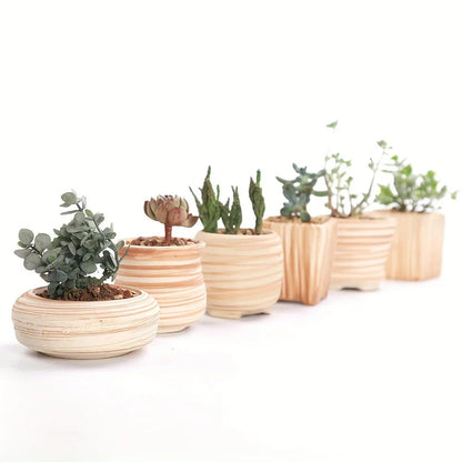 Ceramic Gift Pots for Celebrations with Unique Designs and Colors